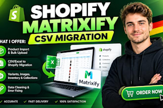 do shopify matrixify csv migration product import export and bulk data tranfer