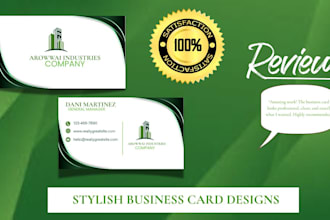 design stylish business card