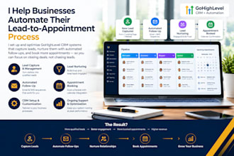 build gohighlevel lead follow up and appointment automation