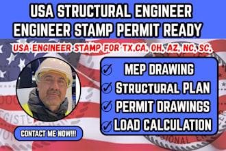 structural engineer full permit set civil engineer mep massachusetts ohio permit