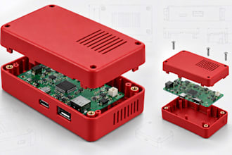design plastic pcb enclosures and parts for injection molding in solidworks