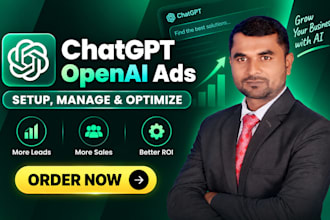 create and manage high converting chatgpt ads and openai ads campaigns