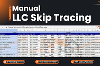 do llc skip tracing