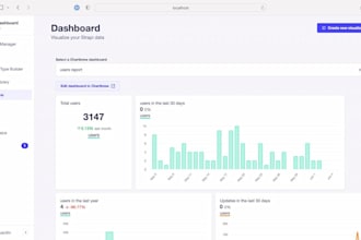 build a strapi ecommerce website with headless cms backend