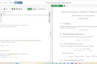 typeset format and edit mathematical documents in latex using overleaf