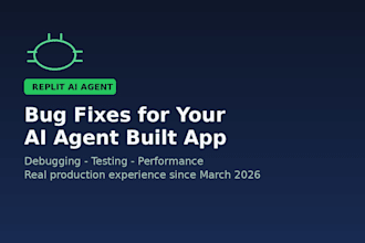 fix bugs and errors in your replit ai agent built app