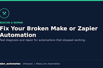fix your broken make or zapier automation