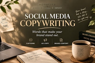 write engaging social media captions and ad copy