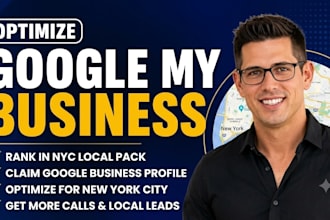 do gbp optimization, local SEO, map ranking, citations and competitor analysis