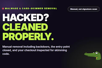 remove wordpress malware and check your checkout for skimmers