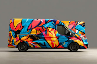 car wrap vehicle wrap truck wrap racing car wrap