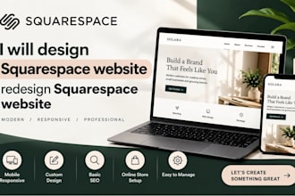 build squarespace store or ecommerce store