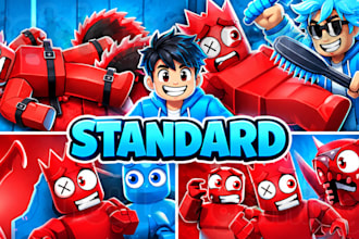 do roblox avartar gfx gaming thumbnail minecraft art pfpfs pose packs for games