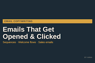 write high converting email copy and sequences for your brand
