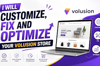 customize fix optimize your volusion store