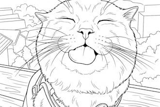 create any coloring book amazon KDP ready