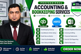 do quickbooks online bookkeeping clean up, catch up, reconcilation