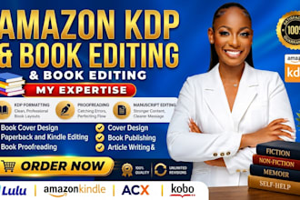paperback book formatting amazon KDP book editing  KDP book publishing