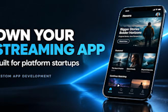develop your iptv app, ott app, smart tv app and android tv app