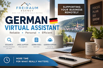 be your reliable german virtual assistant