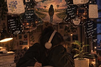write creative poetic and reflective stories