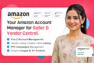 be your amazon fba virtual assistant, amazon account manager, amazon fba va