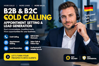 do b2b b2c cold calling, appointment setting to boost sales