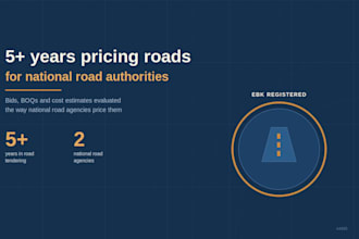 do road and highway construction boqs, quantity takeoff and cost estimations