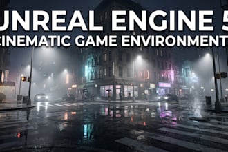 create a cinematic unreal engine game trailer and teaser