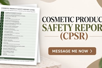 do the toxicology of your cosmetic product safety data sheet