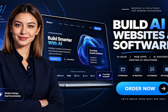 build custom ai websites, ai web app and ai software as an ai software developer
