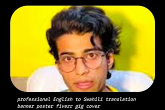 professionally translate english to swahili and swahili to english