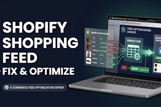 fix and optimize your shopify google shopping product feed