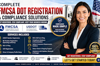 set up dot mc boc 3 and truck registration