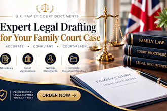 draft and review comprehensive family court documents