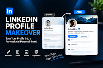 transform your linkedin profile into a professional or personal brand