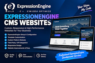 build and customize expressionengine cms websites