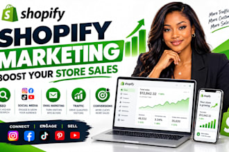 shopify marketing, SEO and promotion to boost shopify sales