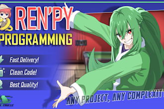 program your visual novel in renpy