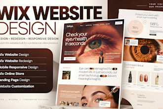 wix website design wix redesign wix online store wix ecommerce website design