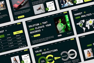design, redesign professional company, modern, corporate powerpoint presentation
