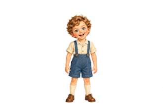 illustrate vintage character poses and expressive character sheets