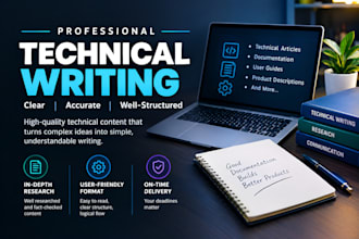 write high quality technical content