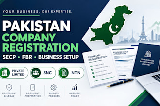 register your company in pakistan with secp and fbr