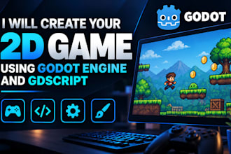 create your 2d game using godot engine and gdscript