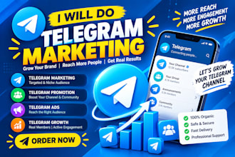 do telegram marketing telegram promotion telegram ads telegram gowth