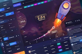 build arcade game website, crash game website, crypto gaming web, aviator bot