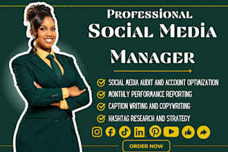social media marketing manager social media manager social media content creator