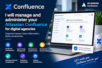 manage and administer atlassian confluence for digital agencies