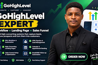 go high level workflow ghl expert ghl landing page ghl sales funnel expert